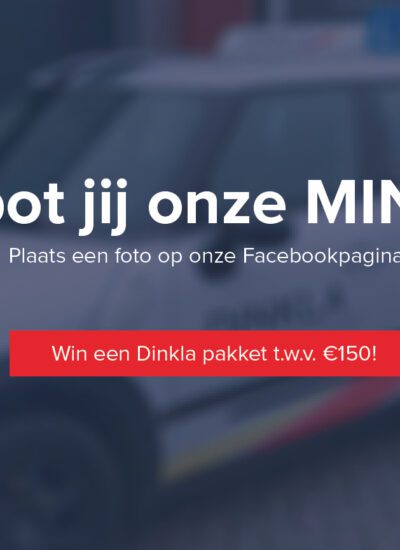 Spot jij onze nieuwe MINI?