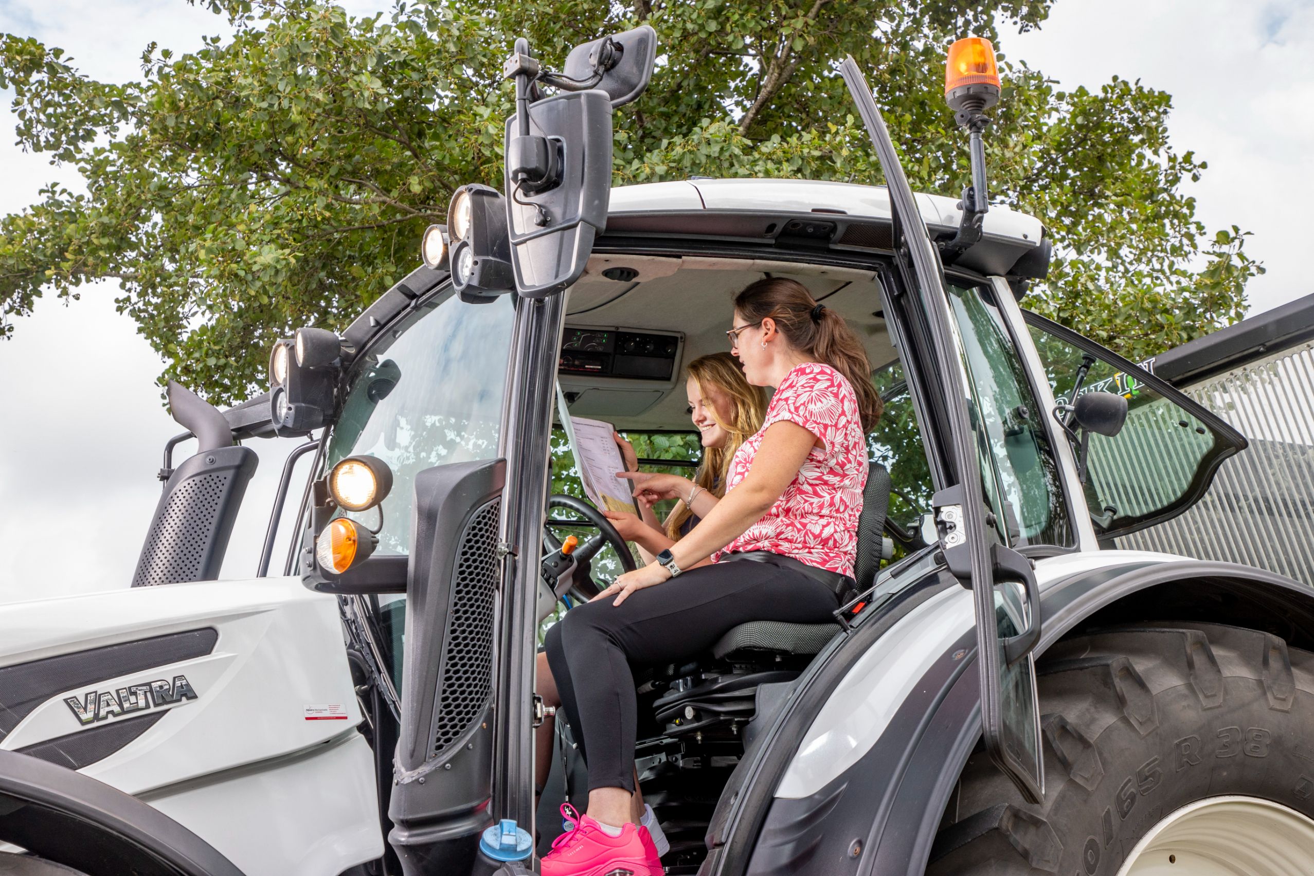 Tractor instructeur